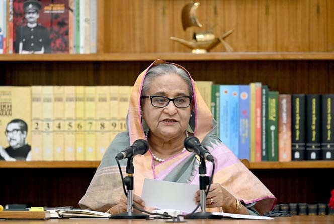 ভারত সফরের ফলাফল সম্পর্কে প্রধানমন্ত্রীর সংবাদ সম্মেলন